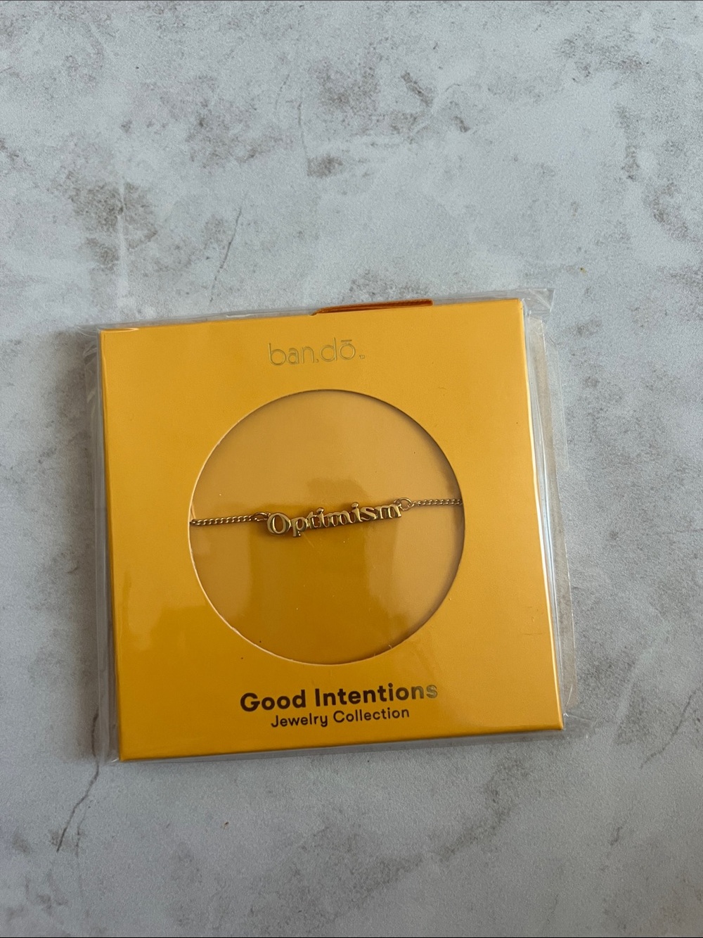 NWT Bando Gold-tone 'Optimism' Bracelet